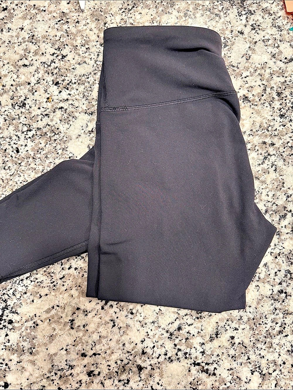 Yogalicious Lux High Waist Ankle Leggings Black Medium